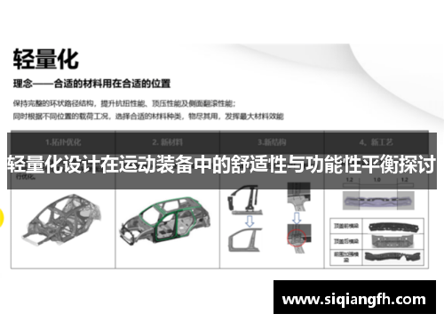 轻量化设计在运动装备中的舒适性与功能性平衡探讨